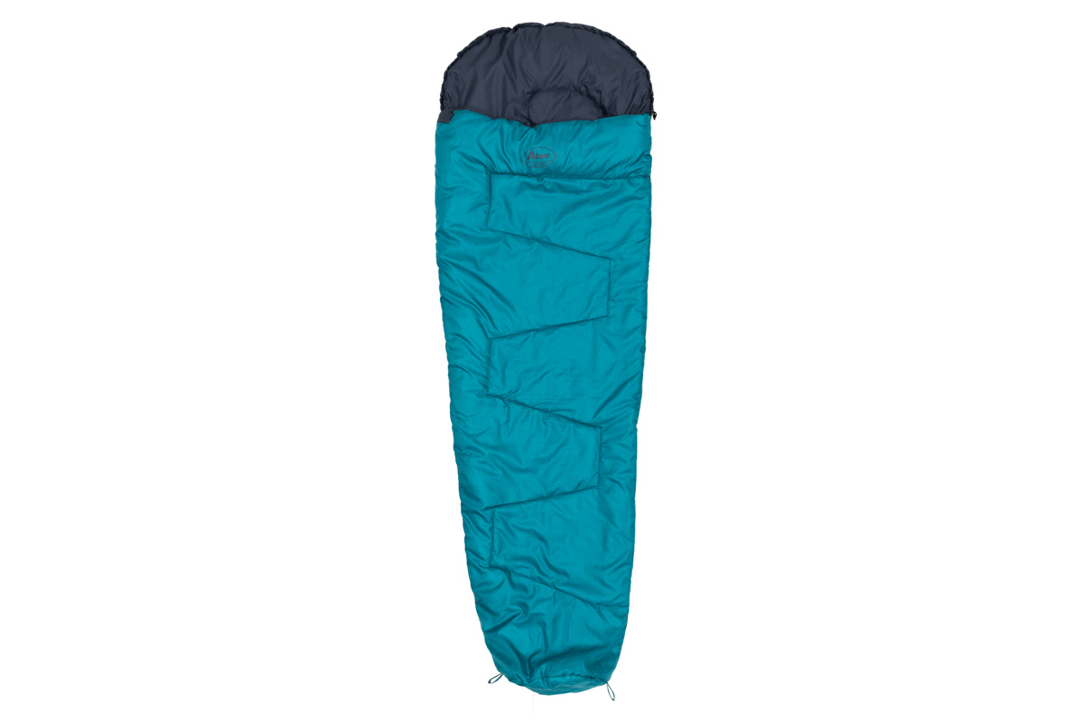 Sovsäck Mummy 210x75x50 cm - Turkos