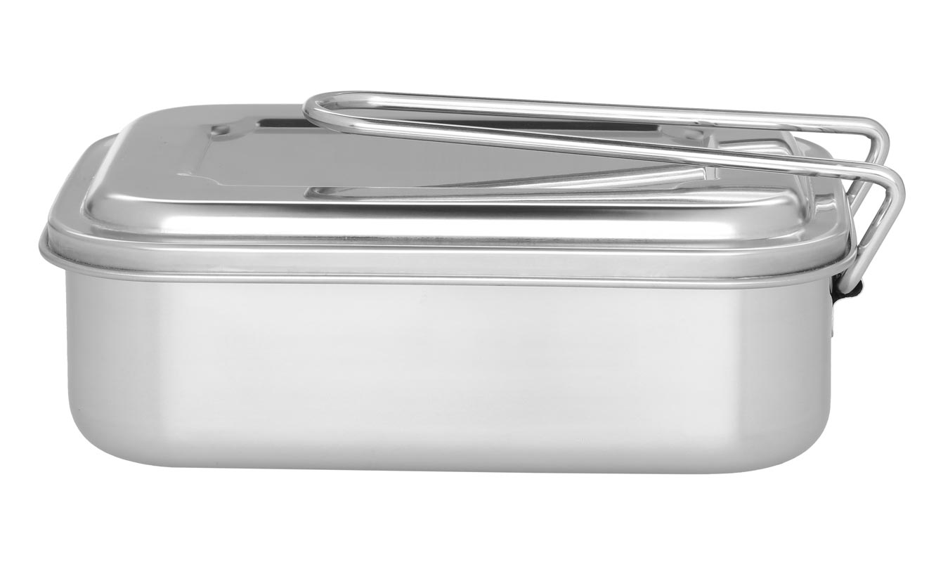Lunchlåda Medium 1.3 L i Rostfritt stål