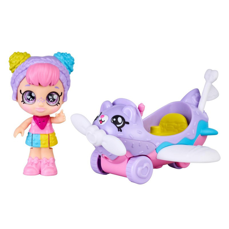 Minis Rainbow Kate med flygplan