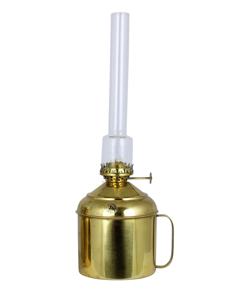 Fotogenlampa Linné Stor - Mässing