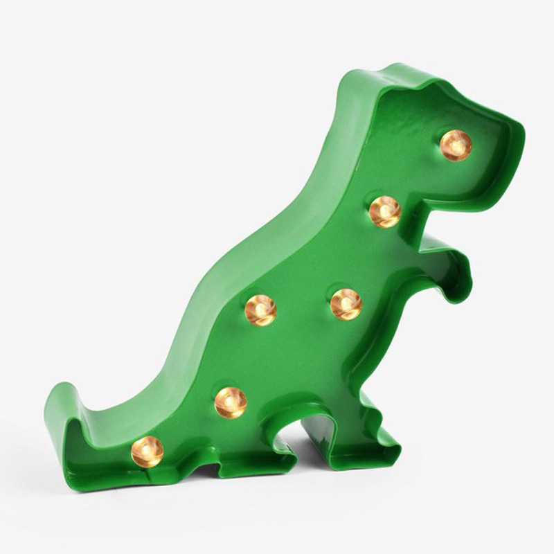Mini dekorativ lampa - Dinosaurie