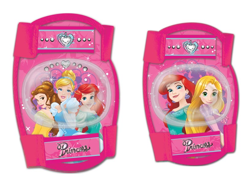 - Junior Skydd Set, Knä & Armbågsskydd - Rosa