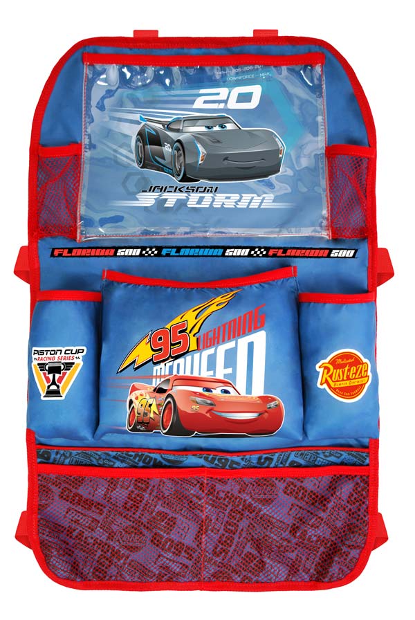 - Universal Bilförvaring 2in1 - Röd/Blå 58x35 cm