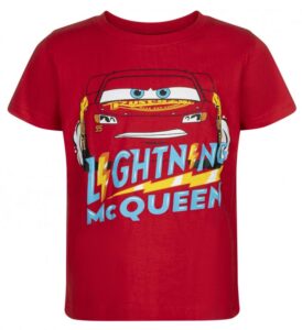 Bilar T-shirt, Röd