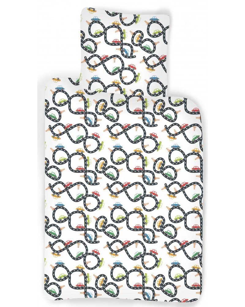 Bilar - Påslakanset Junior 100×135 cm