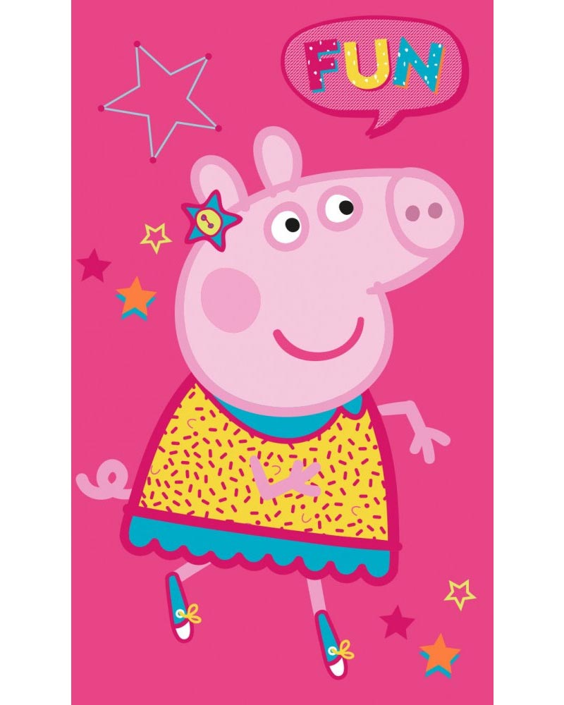 Fun - Handduk 30 x 50 cm - Rosa