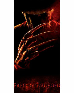 Nightmare on Elm Street Freddy Krueger Badlakan/Handduk 70 x 140 cm