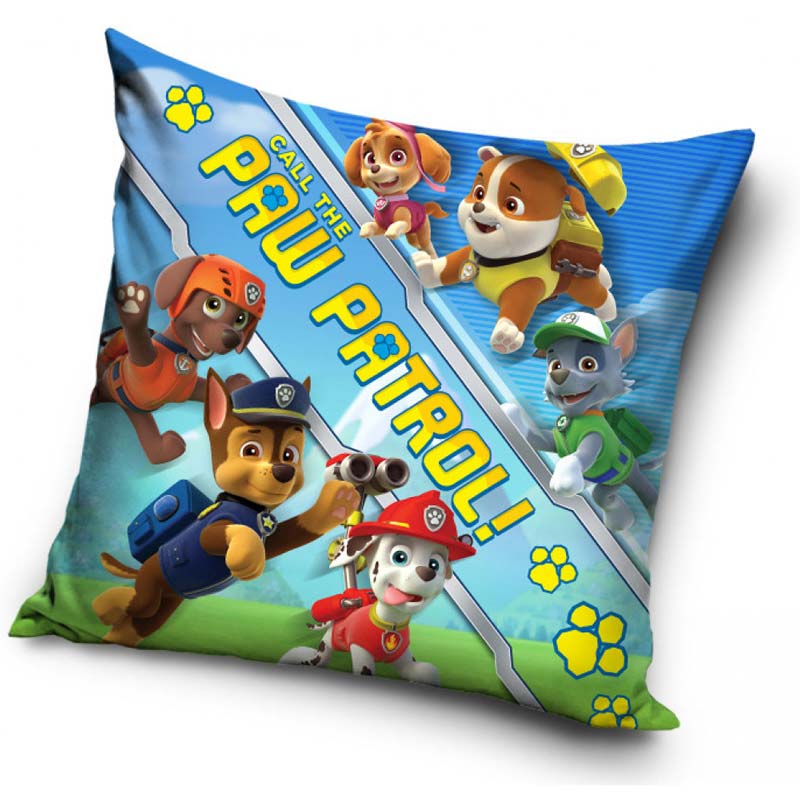 Call the Paw Patrol - Kuddfodral 40x40cm - Blå
