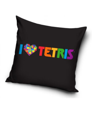 I love Tetris - Kuddfodral 40x40cm