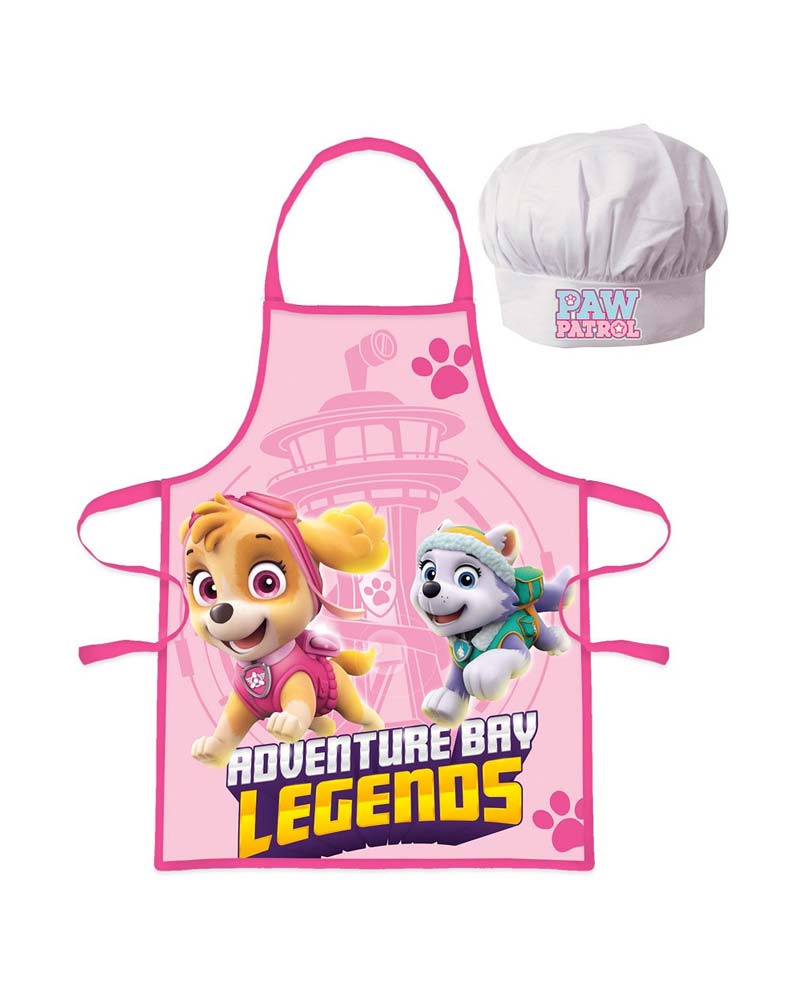 Adventure Bay Legends - Kockset: Förkläde & kockmössa - Rosa