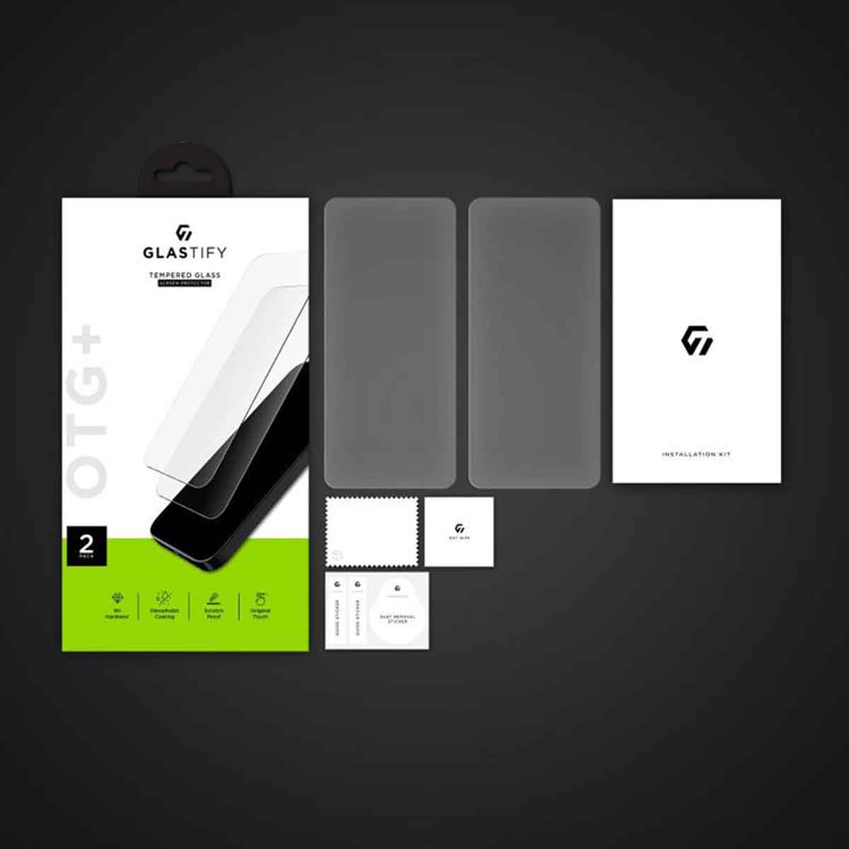 Skärmskydd i härdat glas för Samsung Galaxy S22 - 2-pack - Bild 2