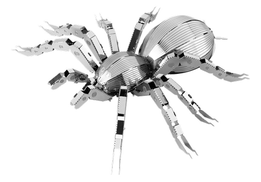 - Insekter, Tarantella spindel - Modellbyggsats i metall