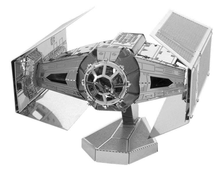 - Star Wars, Dath Vader's TIE Fighter - Modellbyggsats i metall