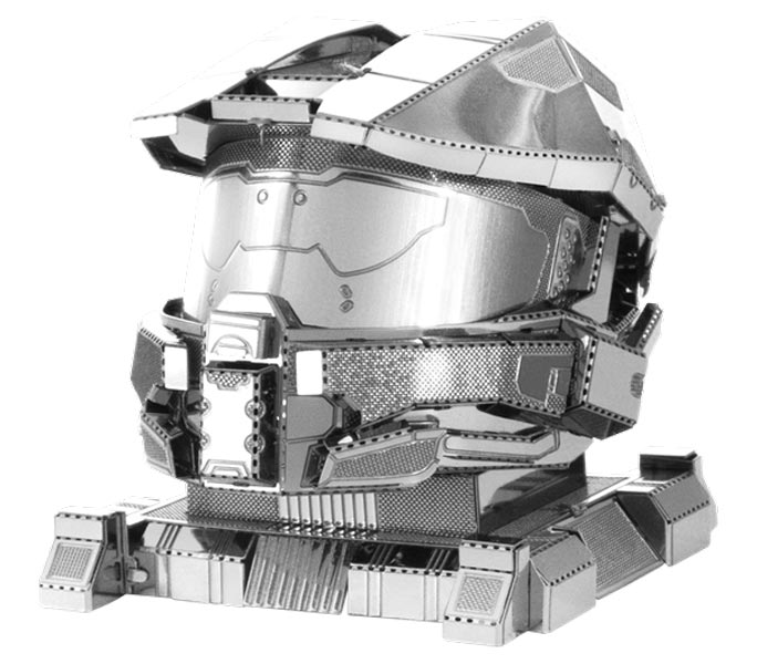 - Halo, Master Chiefs Hjälm - Modellbyggsats i metall (Utgått)