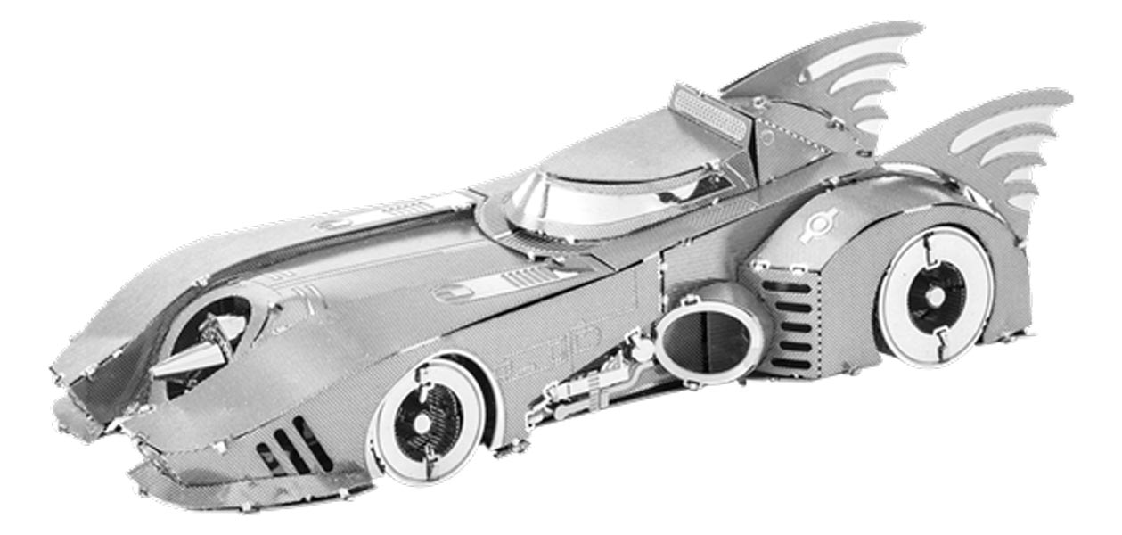 - Batman, 1989 Batmobile - Modellbyggsats i metall
