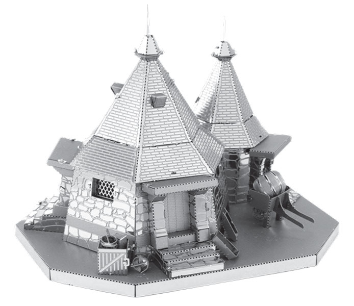 - Harry Potter, Rubeus Hagrid's Stuga - Modellbyggsats i metall
