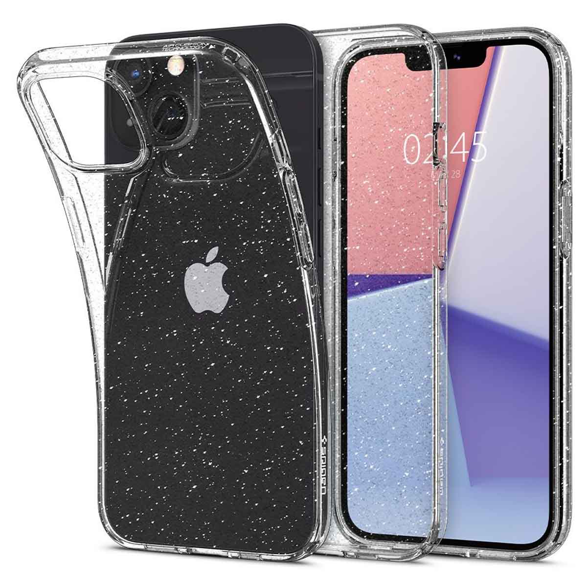 Liquid Crystal Skal - Apple iPhone 13 - Glitter