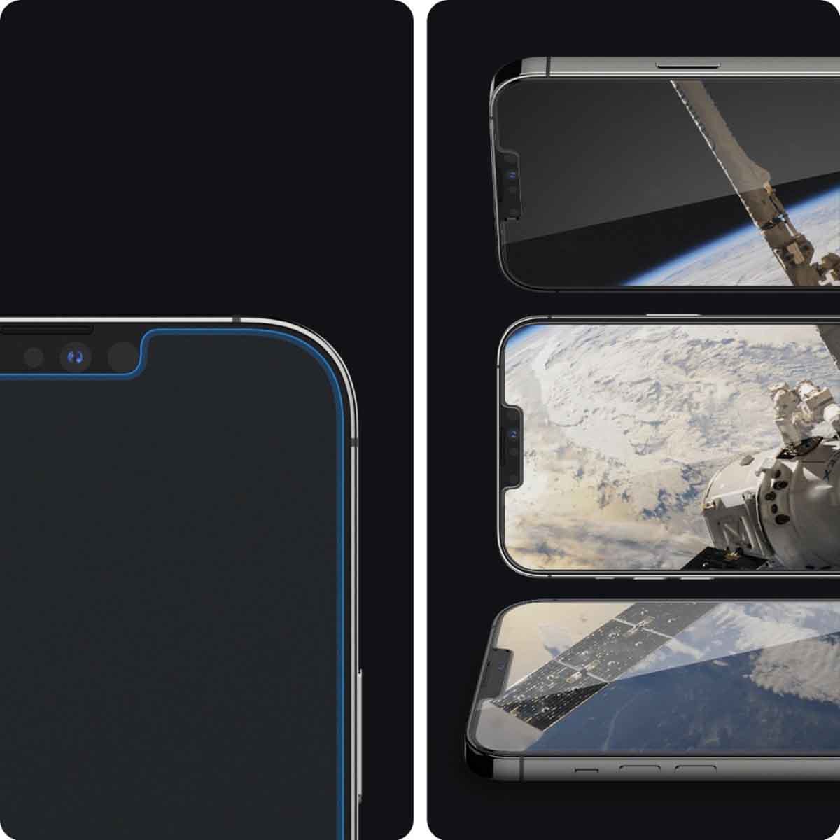 Skärmskydd i härdat glas - Apple iPhone 13 Pro Max - 2-pack - Bild 3
