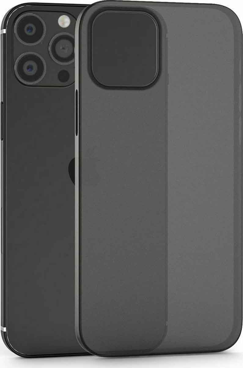 Ultraslim matt skal - Apple iPhone 12/12 Pro - Svart